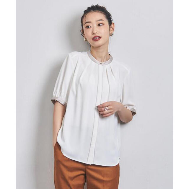 58%OFF!】 AEWEN MATOPH イウエンマトフ♡ドットジャガードブラウス
