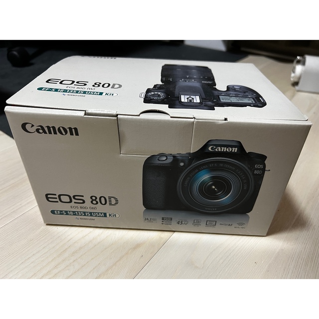 Canon(キヤノン)のCanon EOS 80D EF-S18-135 IS USMレンズセット スマホ/家電/カメラのカメラ(デジタル一眼)の商品写真