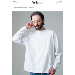 ロンハーマン(Ron Herman)のWide Crew Neck Long Sleeve Tee(Tシャツ/カットソー(七分/長袖))