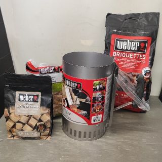 Weber ウェーバー BBQ バーベキュー コンロ グリル 簡単火起(ストーブ/コンロ)