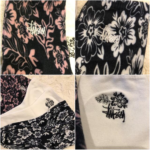 STUSSY(ステューシー)の【海外限定】Stussy レディース ハワイアン靴下 3足セット レディースのレッグウェア(ソックス)の商品写真