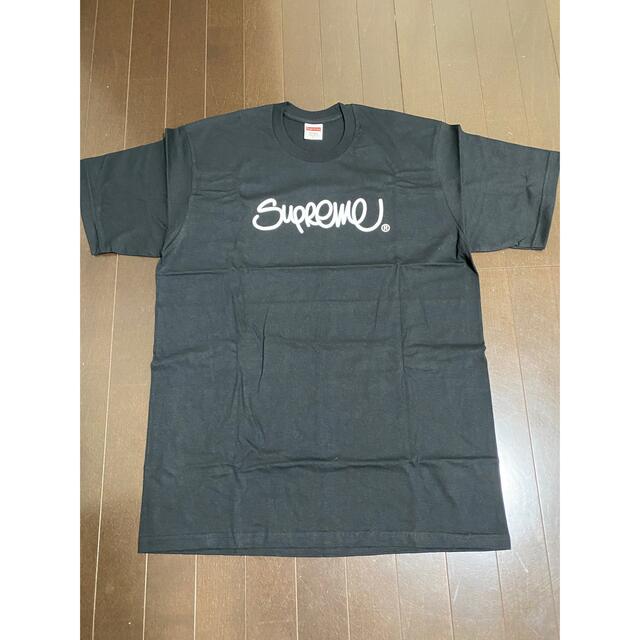 SUPREME Handstyle Tee Black Large シュプリーム-