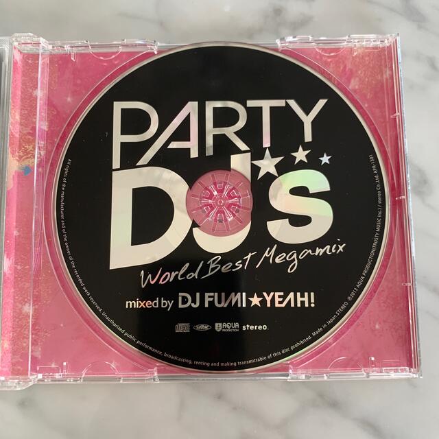 CD  PARTY DJ's -World Best Megamix エンタメ/ホビーのCD(ポップス/ロック(洋楽))の商品写真