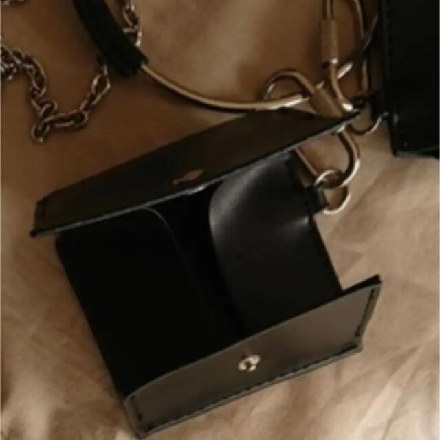 TOMORROWLAND(トゥモローランド)のESLOW ミニポーチ ショルダー マスクチェーン ミニ財布 レディースのバッグ(ショルダーバッグ)の商品写真
