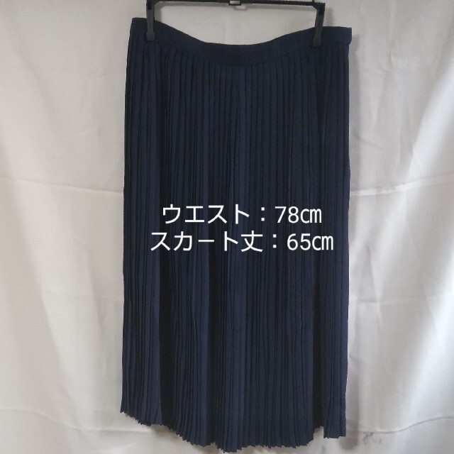 レディース：アコ－ディオンプリ－ツスカート レディースのスカート(ひざ丈スカート)の商品写真