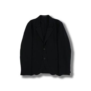 ヨウジヤマモト(Yohji Yamamoto)のヨウジヤマモト21SS N-前二重フラシJKT(テーラードジャケット)