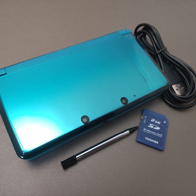 安心の整備済み！◆任天堂3DS 本体◆アクアブルー◆16