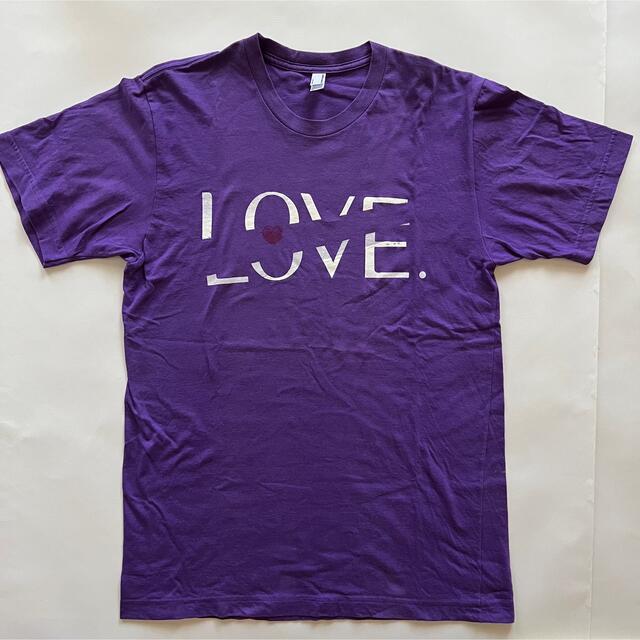 American Apparel(アメリカンアパレル)のamerican apparel LOVE Tシャツ M メンズのトップス(Tシャツ/カットソー(半袖/袖なし))の商品写真