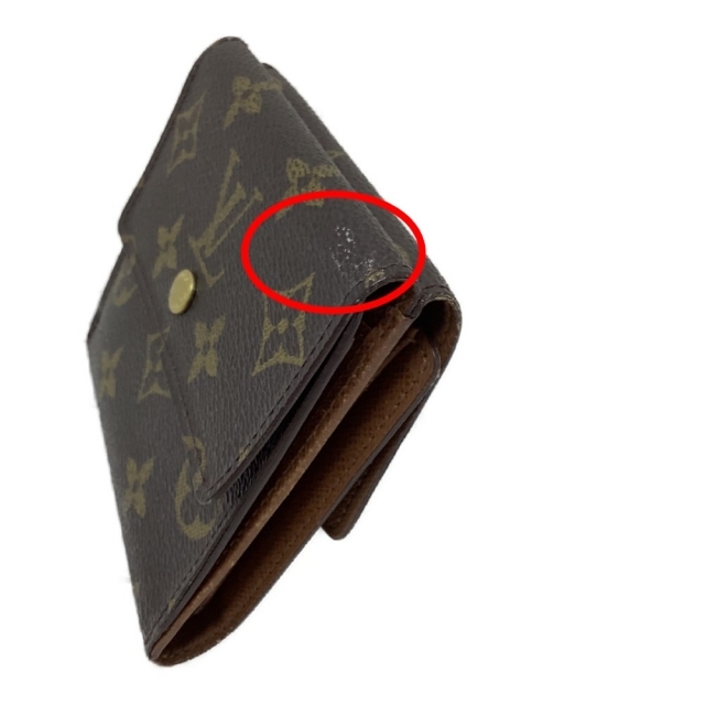 LOUIS VUITTON Wホック モノグラム ダンテェル アンジャン M95396 三