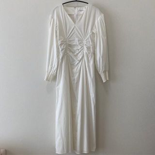 アメリヴィンテージ(Ameri VINTAGE)のアメリビンテージ ワンピース lady fishbone dress(ロングワンピース/マキシワンピース)