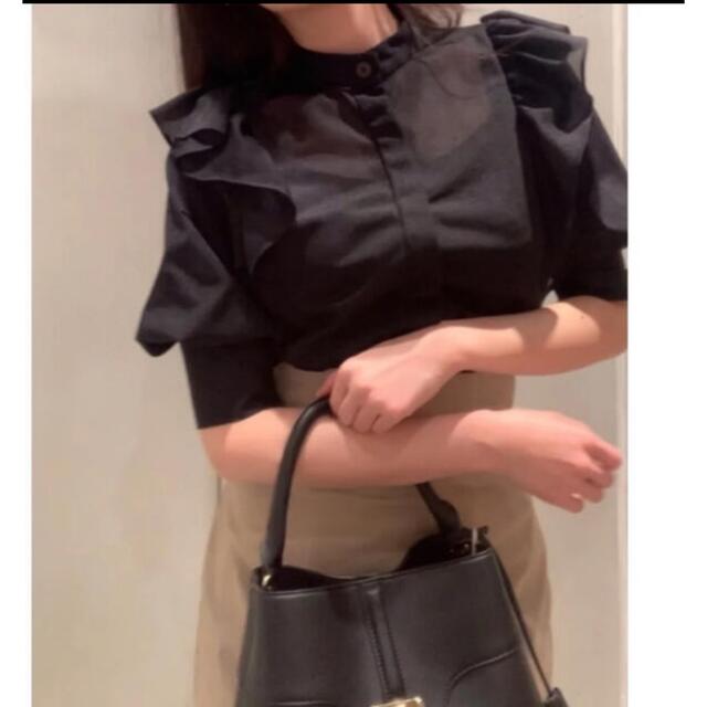 美品☆6〈ROKU〉洗える ストライプ カシュクールシャツ 日本製 美品☆6〈ROKU〉洗える ストライプ カシュクールシャツ 日本製