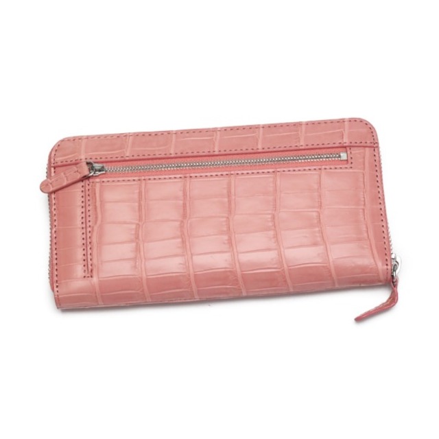 Crocodile - クロコダイル W168L 長財布 ピンク CROCODILE Crocodile - クロコダイル W168L 長財布 ピンク CROCODILE