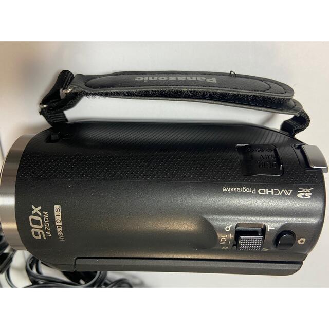 パナソニック  HC-V480MS  ブラック　予備バッテリー付 スマホ/家電/カメラのカメラ(ビデオカメラ)の商品写真