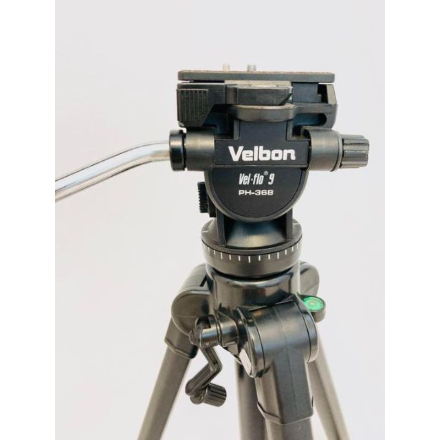 velbon ベルボン ビデオカメラ用三脚 レバー式 C-600 3段 中型