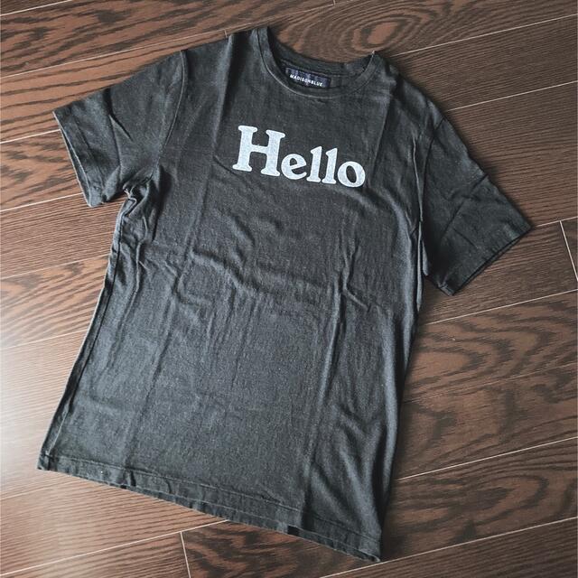 マディソンブルー　HELLO CREW NECK TEE