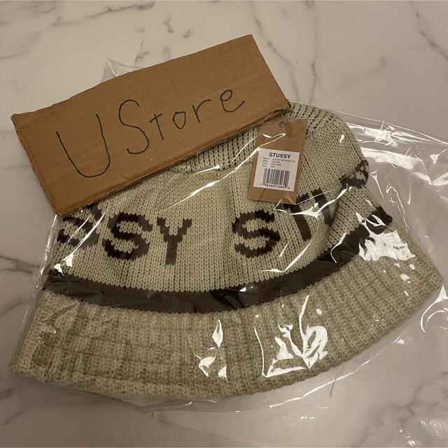 STUSSY(ステューシー)のstussy JACQUARD KNIT BUCKET HAT ステューシー S メンズの帽子(ハット)の商品写真