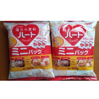 ニッシンセイフン(日清製粉)のニップン　薄力小麦粉　300g×2袋　薄力粉(調味料)