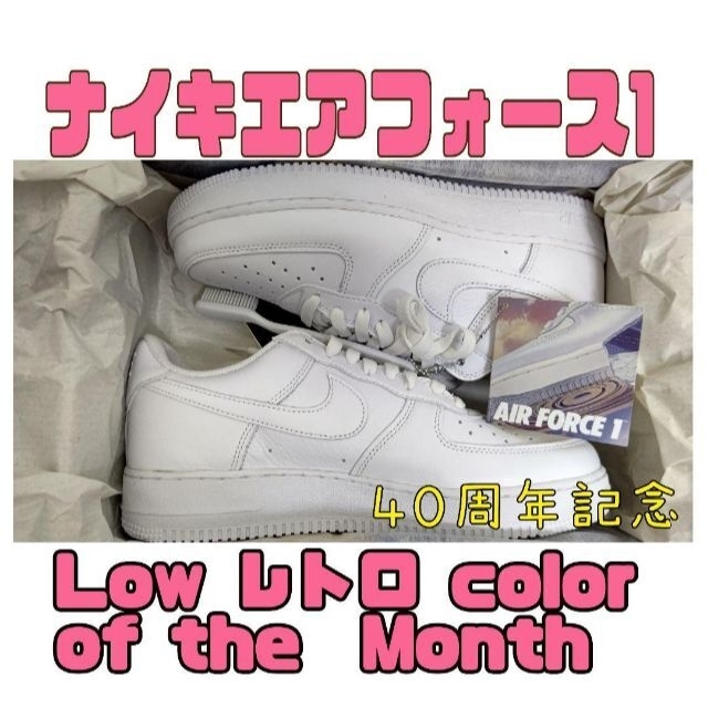 ナイキ エア フォース 1 LOW レトロ Color of the Month