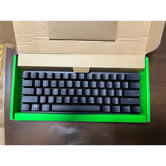 LAZER(レイザー)のRAZER HUNTSMAN MINI60% リニア スマホ/家電/カメラのPC/タブレット(PC周辺機器)の商品写真