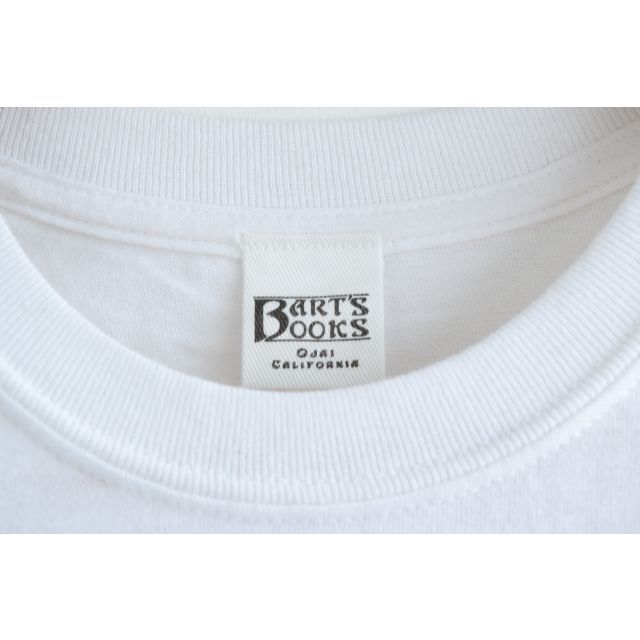 BEAUTY&YOUTH UNITED ARROWS(ビューティアンドユースユナイテッドアローズ)の新品 アメリカ製 LA BART`S BOOKS デザイン Tシャツ　M メンズのトップス(Tシャツ/カットソー(半袖/袖なし))の商品写真