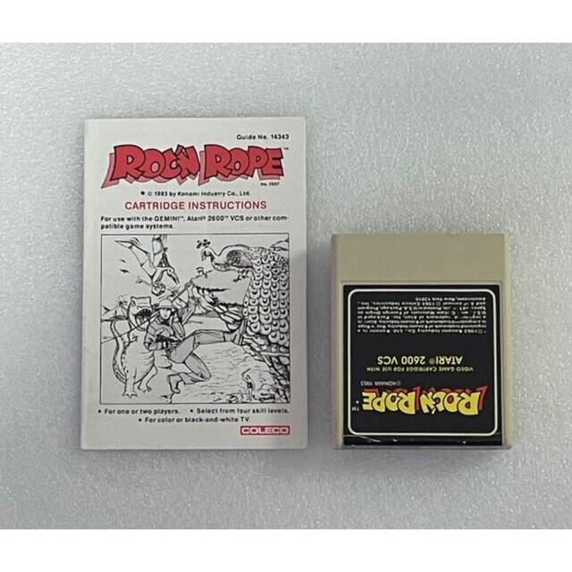 ROC'N ROPE [ATARI2600] エンタメ/ホビーのゲームソフト/ゲーム機本体(家庭用ゲームソフト)の商品写真