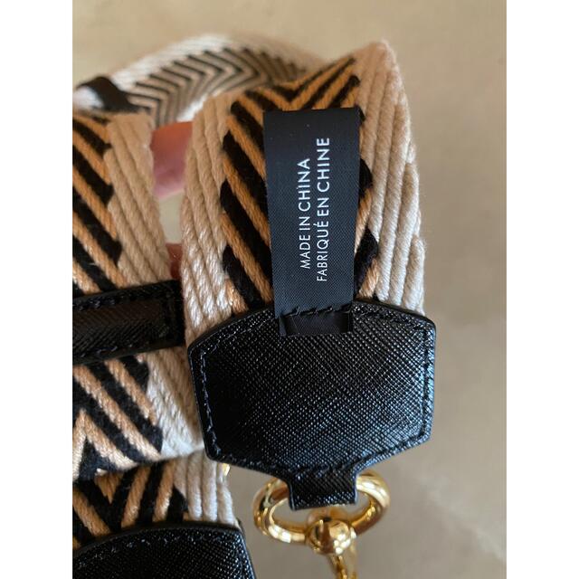 MARC JACOBS(マークジェイコブス)のマークジェイコブス　ARROW WEBBING STRAP  BLACK レディースのバッグ(その他)の商品写真