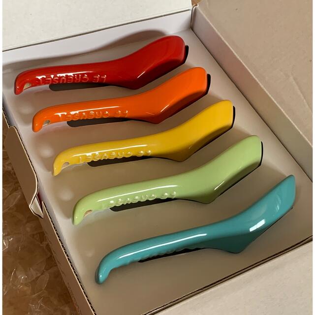 LE CREUSET - ルクルーゼ チャイニーズスプーン レンゲ 5本 レインボーの通販 by はち's shop｜ルクルーゼならラクマ