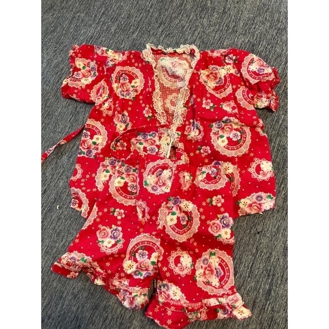 1セット100円！！　甚平　3セット キッズ/ベビー/マタニティのキッズ服女の子用(90cm~)(甚平/浴衣)の商品写真