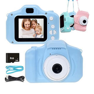 キッズカメラ 子供用デジタルカメラ SDカード 子どもカメラ トイカメラ20(コンパクトデジタルカメラ)