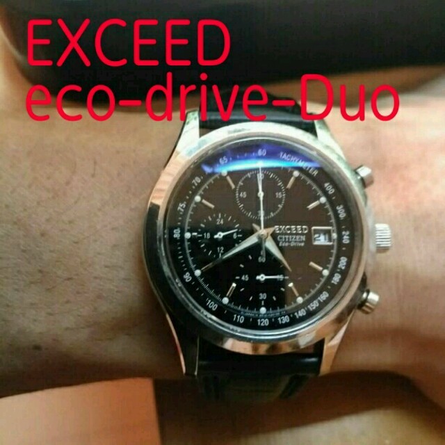 超希少! citizen EXCEED eco-drive-Duo | フリマアプリ ラクマ