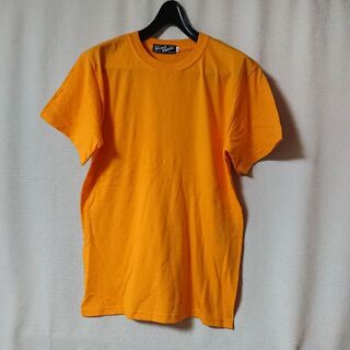 【新品】giant Musk 無地半袖Tシャツ(ゴールドイエロー)M(Tシャツ/カットソー(半袖/袖なし))