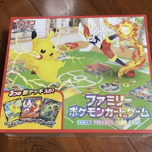 新品未使用 ポケモン ファミリーポケモンカードゲーム エンタメ/ホビーのトレーディングカード(Box/デッキ/パック)の商品写真