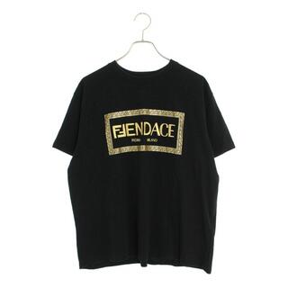 フェンディ(FENDI)のフェンディ フェンダーチェロゴ刺繍Tシャツ S(Tシャツ/カットソー(半袖/袖なし))
