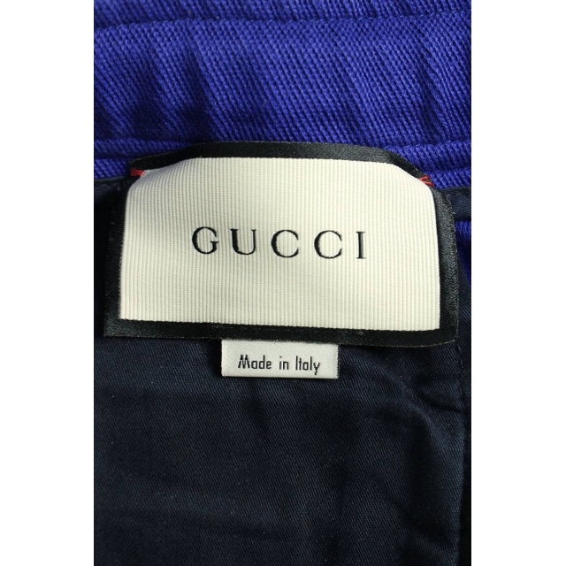 グッチ 18AW 521882 Z344H サイドライントラックジャージロングパンツ
