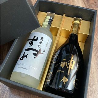 酒2本セット 本格焼酎 神々、大分麦焼酎 銀座のすずめ白麹(焼酎)