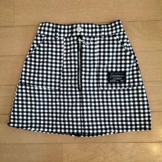 ラブトキシック(lovetoxic)の150 スカート見えチェックパンツ(パンツ/スパッツ)