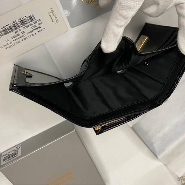 財布【最終値下げ】【最安値】Vivienne Westwood エナメル 財布 黒