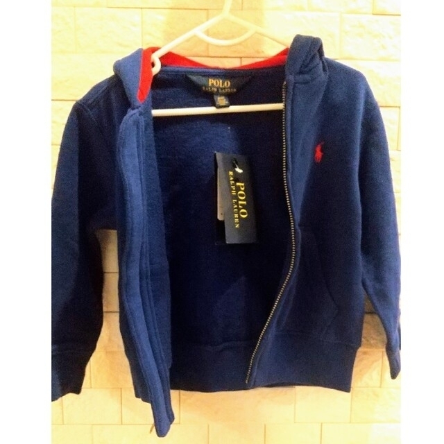 POLO RALPH LAUREN(ポロラルフローレン)の新品・未使用ラルフローレンキッズパーカー キッズ/ベビー/マタニティのキッズ服男の子用(90cm~)(ジャケット/上着)の商品写真