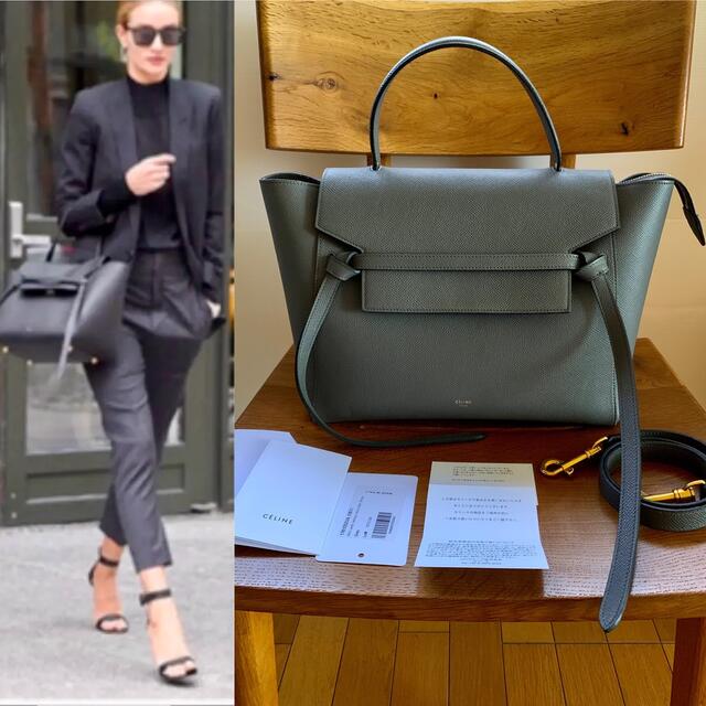 品質が完璧 celine - 超美品!国内百貨店購入 セリーヌ ベルトバッグ