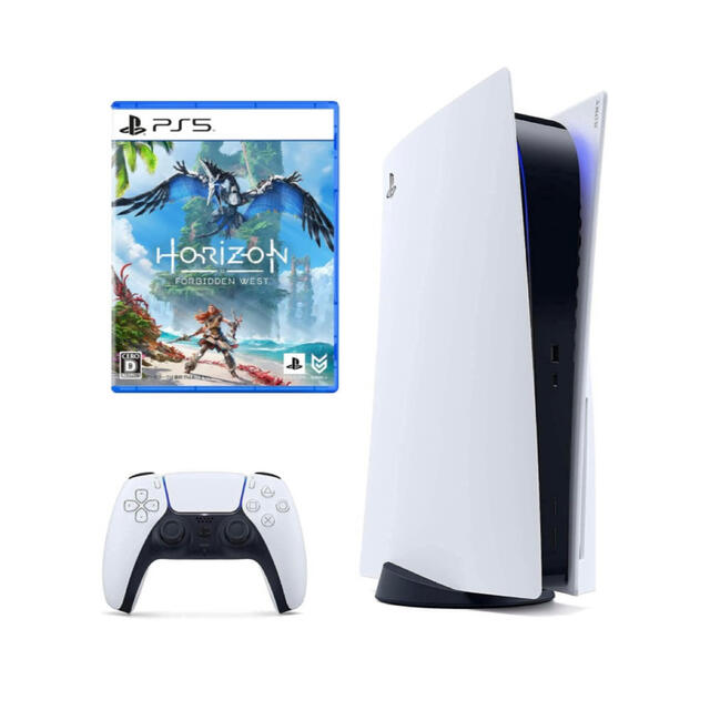 本体のみ色【最終値下げ】PS 5 + Horizon Forbidden Westセット