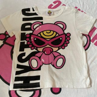 ヒステリックミニ(HYSTERIC MINI)のテディTシャツ90(Tシャツ/カットソー)