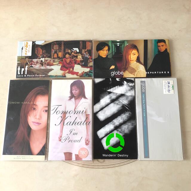 Pioneer(パイオニア)のシングルCD  小室ファミリー　globe ☆ 華原朋美 ☆ trf   6枚 エンタメ/ホビーのCD(ポップス/ロック(邦楽))の商品写真