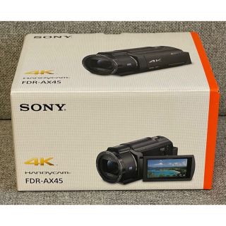 ソニー(SONY)のソニー ビデオカメラ FDR-AX45-B 4K 64GB②(ビデオカメラ)