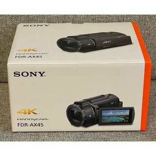 ソニー(SONY)のソニー ビデオカメラ FDR-AX45-B 4K 64GB②(ビデオカメラ)