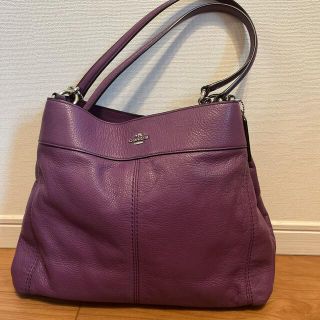 コーチ(COACH)のCOACH パープル　ショルダーバッグ(ショルダーバッグ)