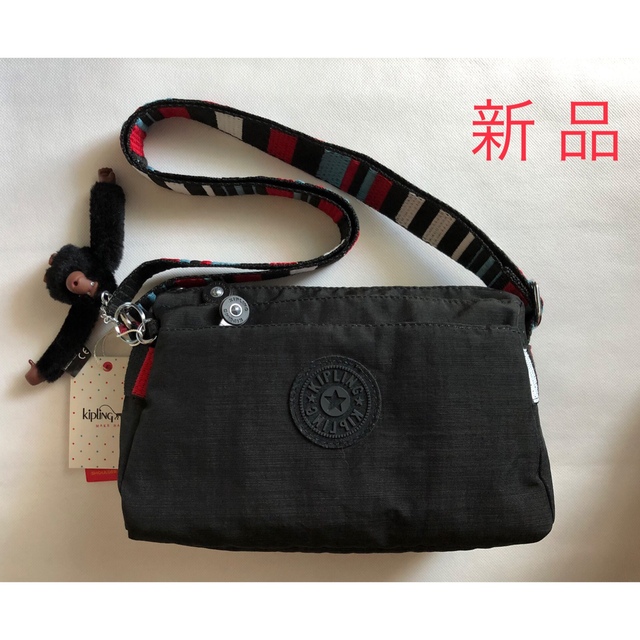 kipling(キプリング)のkipling キプリング　　ショルダーバッグ　　《ブラック》 レディースのバッグ(ショルダーバッグ)の商品写真