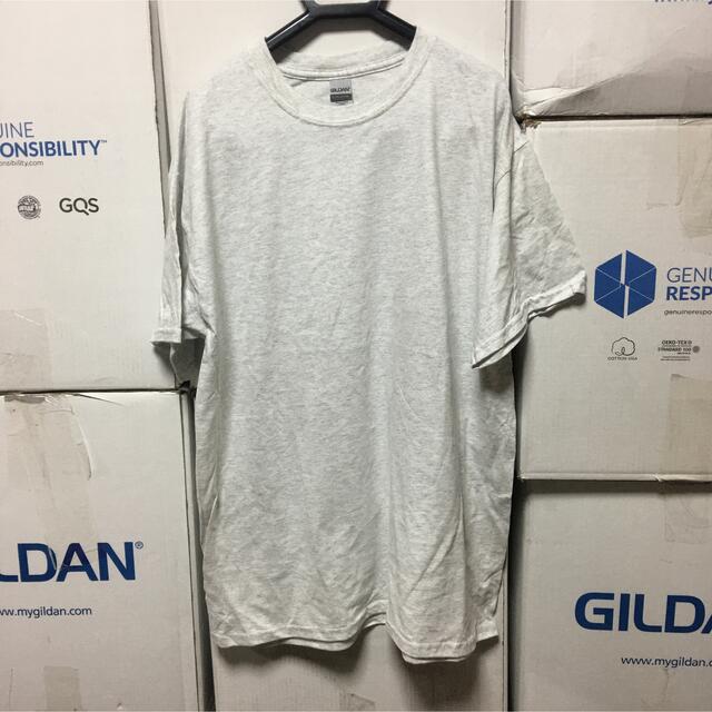 GILDAN(ギルタン)のGILDANギルダン☆半袖無地Tシャツ☆ポケット無し＊アッシュグレー☆Lサイズ メンズのトップス(Tシャツ/カットソー(半袖/袖なし))の商品写真