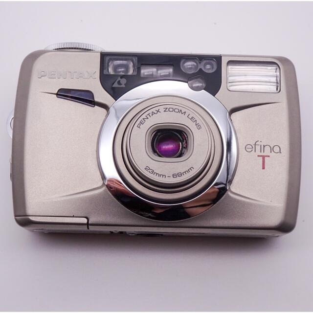 PENTAX(ペンタックス)の【完動美品】 PENTAX efina T コンパクトフィルムカメラ スマホ/家電/カメラのカメラ(フィルムカメラ)の商品写真