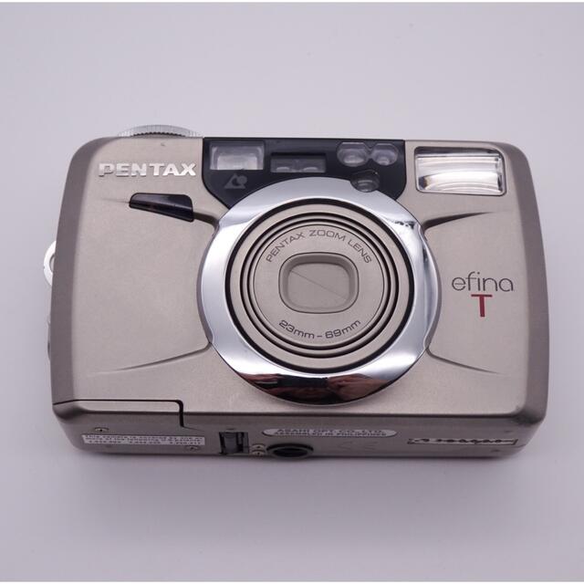 PENTAX(ペンタックス)の【完動美品】 PENTAX efina T コンパクトフィルムカメラ スマホ/家電/カメラのカメラ(フィルムカメラ)の商品写真