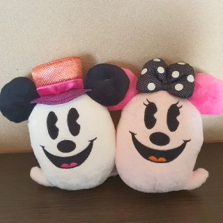 ディズニー(Disney)の[MM-15] ミッキー&ミニー 2011ハロウィン おばけ ぬいぐるみセット(ぬいぐるみ)